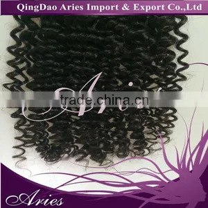 New Arrival Brazilian Virgin Hair Lace Closure , Virgin Brazilian Loose Wave Spiral Curly Closure thumbnail-6