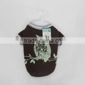 2016 New Design Dog Coat With Owl Print Glow in Dark thumbnail-1