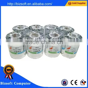 Wax Ribbon-70mm*200M Self Adhesive Label Ribbon / Barcode Label Printer Ribbon thumbnail-1