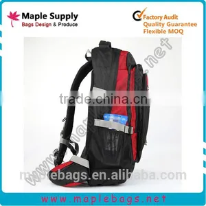 Red and Black Backpack Tactical Mountain Top Backpack thumbnail-2