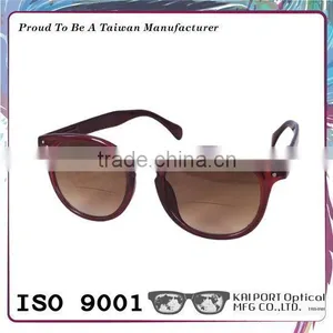 Silver Pins Decorative Customized Logo Available uv Protective Bifocal Eyeglasses thumbnail-2