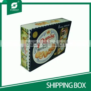 PE COATED FOOD INDUSTRY CARDBOARD FOOD SHIPPING BOX WITH COLOR PRINTING thumbnail-5