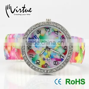 Silicon Latest Wrist Watch for Gift thumbnail-1