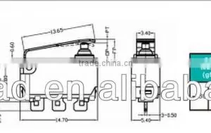 Subminiature Sealed Micro Switch thumbnail-1