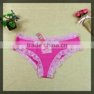 Cotton Plus Size Ladies Printed Flower Panties Sexy Printing Underwear thumbnail-1
