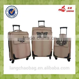 2015 Newest Carve Patterns Hot Sale Leather Luggage thumbnail-4
