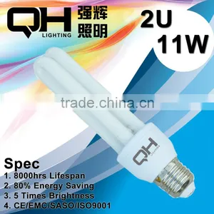 2U 11W T4 Energy Saving Lamp/Energy Saving/Energy Saver/Save Energy E27/B22/E14 thumbnail-1