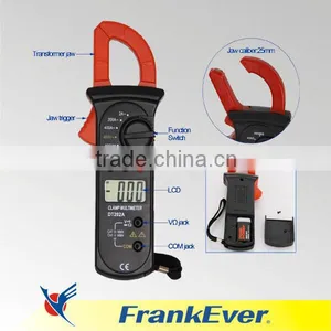 DT202A Popular Clamp Multimeter Small Jaw Size Digital Clamp Meter With New Type Holster thumbnail-4