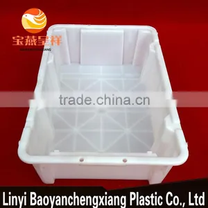 610x410x170mm Plastic Fish Basket for Turnover Transportation Convert thumbnail-4