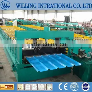Sturdy Construction Used Metal Roof Panel Roll Forming Machine thumbnail-1