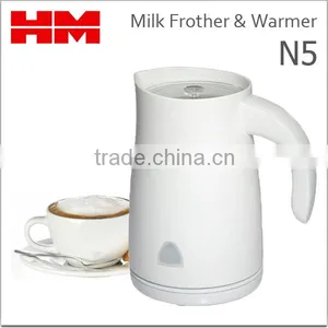 One-Touch Dual Wall Electric Milk Frother & Warmer For Coffee Foam Maker Cappuccino , Model N5 thumbnail-4