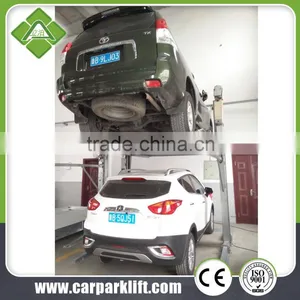 Two Post Car Parking Lift Equipment for Home Garages thumbnail-1