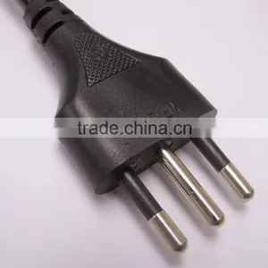 IMQ Standard 10A/ 250V 3pin Italian Electrical Plug thumbnail-1