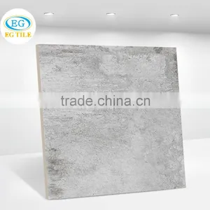 60x60 Non Slip Pure Grey Rough Concrete Look Exterior Floor Porcelain Tile thumbnail-2