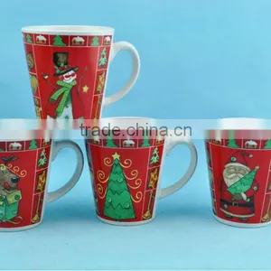 V Shape Porcelain With Christmas Design thumbnail-1