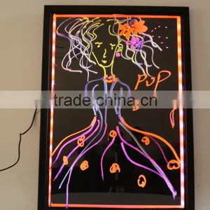 Wholesale China Custom Led Business Led Writing Board Sign thumbnail-1
