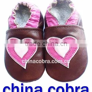 XIAMEN COBRA Top Quality Popular Stripe Baby Shoes Infant Leather Shoes thumbnail-6