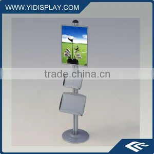 Floorstanding Metal Literature Rack thumbnail-1