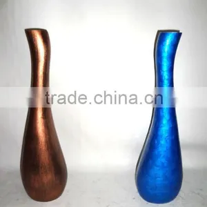 Aluminium Vase, Red Vase, Flower Vase, Modern Vase, Wedding Vase , Metal Vases, Decorative Vases, Home Decor Vases thumbnail-1