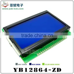 12864-ZD Word Stock Directory, Can Provide 3.3 v Voltage, Color Optional LCD Screens thumbnail-2