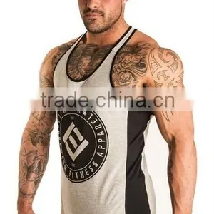 100% Cotton Mens Sportswear Sports Singlet thumbnail-2