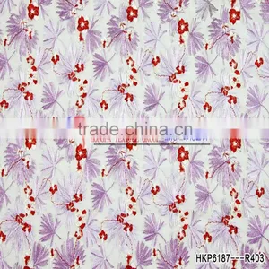 2017 In Style Fashion Embroidery Designs 50-51inch Width Polyester Mesh Fabric With Colorful Emboridery Thread thumbnail-3