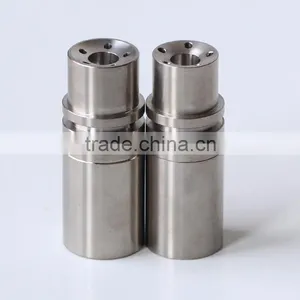 Smoking Gr2 Titanium Nail for Sale 14 18mm Electric Titanium Nail Domeless Joint Size thumbnail-2