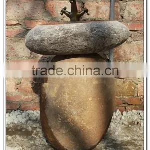 Popular Outdoor Natural Stone Wash Basin thumbnail-5