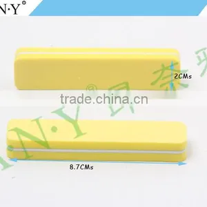 Nail Art Manicure Using Cheap Yellow Cusom Sponge Mini Nail File thumbnail-3
