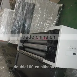 China Biggest Manufacture 650mm Multi Rollers Embossing Lamination Machine for Photo Paper thumbnail-5