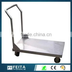 Pcb Storage Cart /stainless Steel ESD Hand Trolley With 4 Wheels thumbnail-1