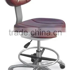 Soft Leather Dentist Stool of Upholster Dental Stool thumbnail-1