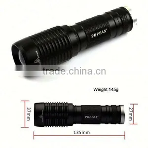 101 Portable Rechargeable Emergency Light Aluminum Powerful High Power Flash LED Light thumbnail-6