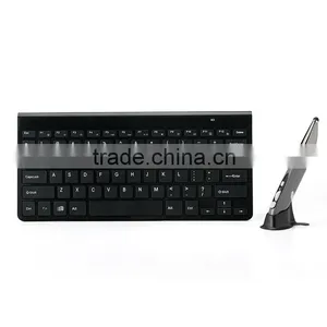 2016 New Design Patent 2.4G Touch Pen Mouse & Modern Colored Wireless Keyboard Combo Without Mouse Hand thumbnail-4
