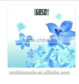 6mm Tempered Glass Cute Design 150kg Body Scale thumbnail-2