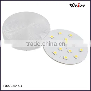 New Design Aluminum 2835smd 8w Led Gx53 Lamp Cabinet Light thumbnail-2