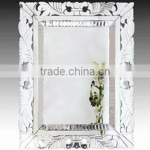 Handmade New Style Baroque Wall Mirror Mounted Bevelled Dressing Mirror thumbnail-1