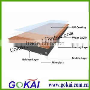 UV Coating Waterproog Scratch-resistace Flooring Pvc Outdoor thumbnail-2