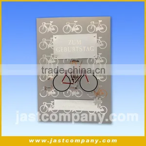 Bike Personalized Birthday Handmade Greeting Card With Music thumbnail-1