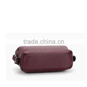 Purple Color Plain Leather Handbag Charms Wholesale thumbnail-5