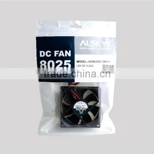 Alseye CB2501 Manufacture 80mm 12v dc Axial Cooler Fan 48v thumbnail-3