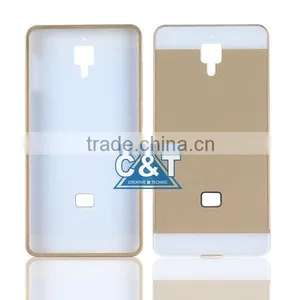 C&T Luxury Ultra Thin Aluminum Metal Frame Back Cover Case for Xiaomi Mi4 M4 thumbnail-3