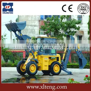 Hot Sell Mini Tractor Backhoe Loader Low in Price Quality Choice thumbnail-1