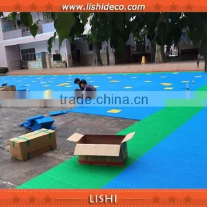 Assemabled Plastic Floor Tile/Mat For Sport Court thumbnail-1