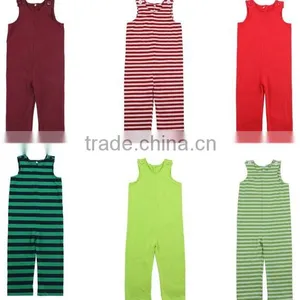 Wholesale 100% Cotton Toddler Clothes Boy Girl Striped Pants Romper Boutique Summer Infant Wear Kids Bodysuit Cotton Baby Romper thumbnail-2