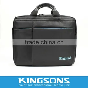 2012 Latest Hot-selling 14.1" K8303W Nylon Waterproof Laptop Carrying Handbag Case for Men thumbnail-1