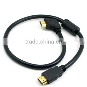 90 Degree HDMIA Male to HDMIA Male With Ferritor Cable 24k Gold Plated thumbnail-1