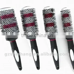 OEM Cool Nylon Rotating Triangle, Square, Round Hair Brush Professional thumbnail-1