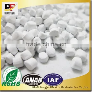 Color Masterbatch Manufacturer Food Grade White Masterbatch for Film Injection,extrusion and Granulation,competitive Price thumbnail-1
