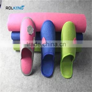 3mm Coloful Wool Felt for Slipper Use thumbnail-1